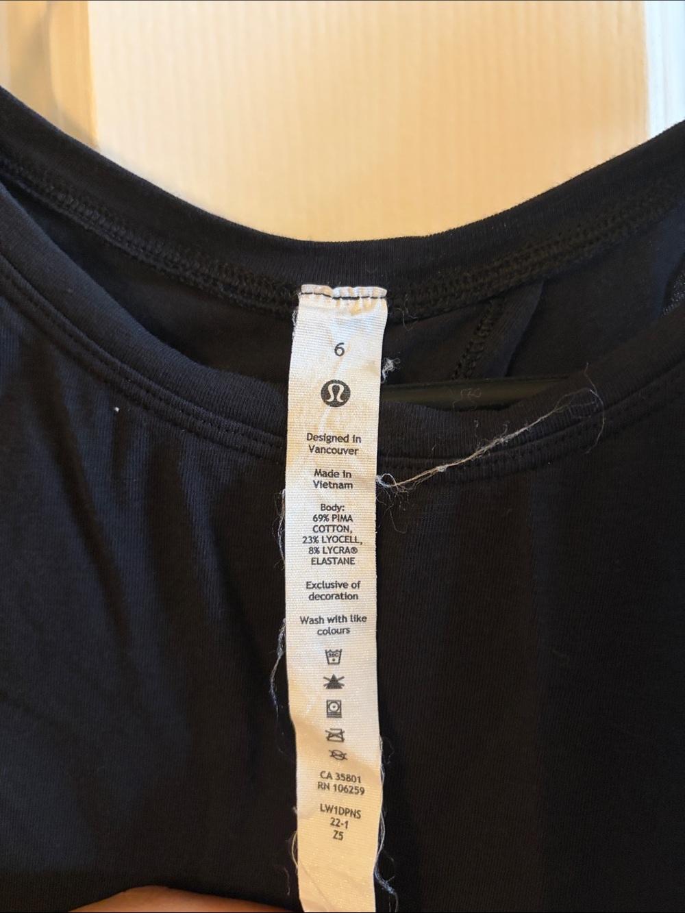 lululemon athletica Black High-Neck Tank - Picture 2 of 5